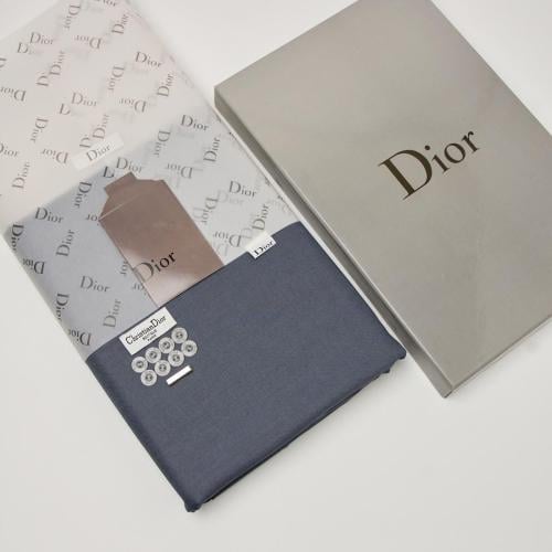 Premium Dior Dark Gray Men's Fabric - قماش ديور رج...
