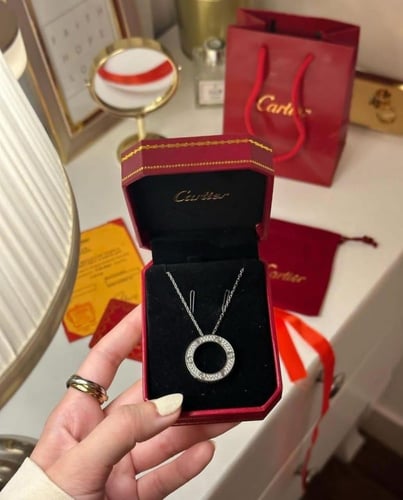 Cartier Love Necklace - سلسال كارتير لوف الجديد