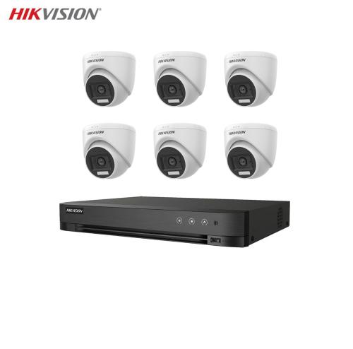 باقة 6 كاميرات مراقبة داخلية بدقة 3K