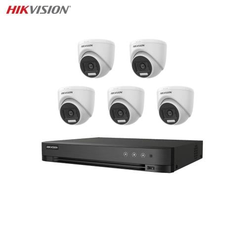 باقة 5 كاميرات مراقبة داخلية بدقة 3K