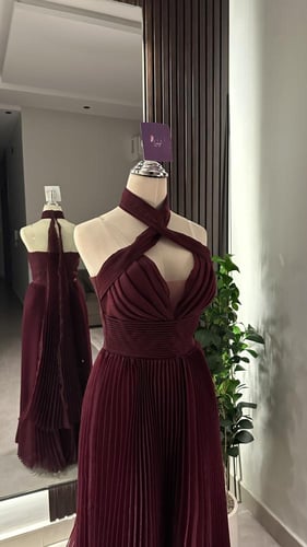 فستان سهره كسرات فخم