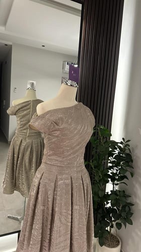 فستان لمعه فخم