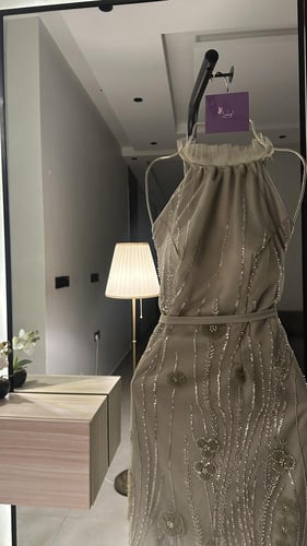 فستان سهره مطرز فخم