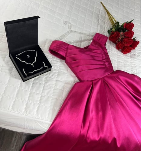 فستان فوشي مياكدو راقي