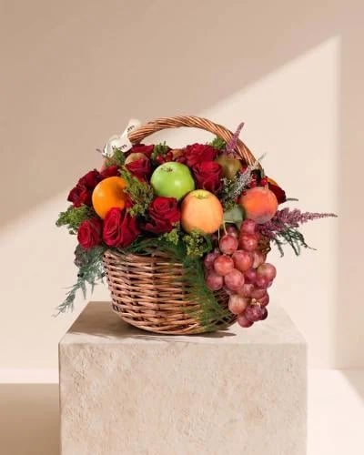 Fruit & Flower Basket