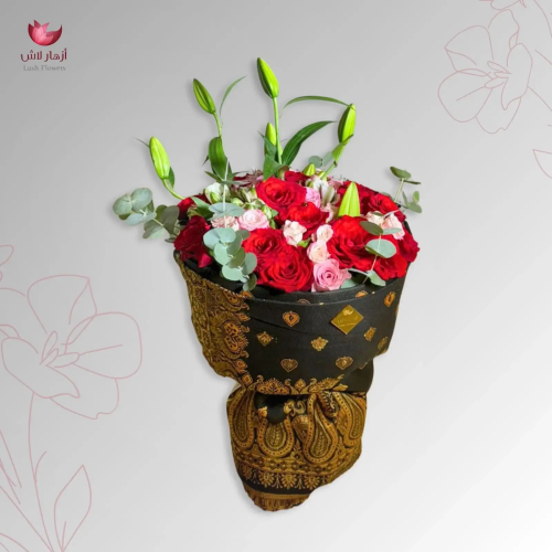 باقة ورد شال كشميري