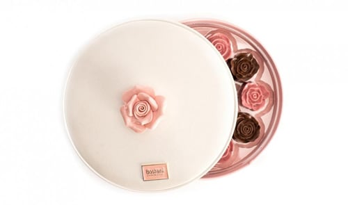 بستاني شوكولاتة الوردة 13 حبة