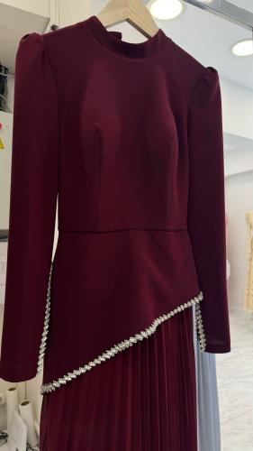 Maroon dress