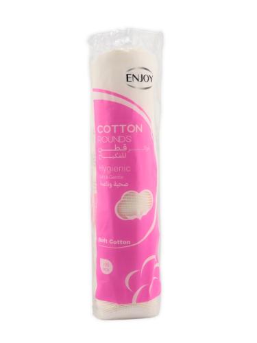 Enjoy Round Facial Cotton Pads - 80 pcs