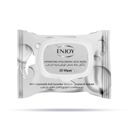 Enjoy Hydrating Facial Wipes With Hyaluronic Acid...