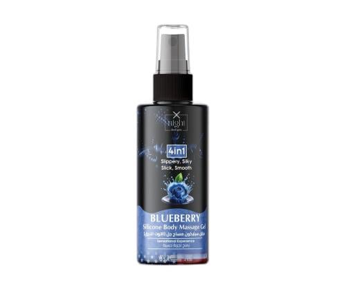 X-Night Delight 4x1 Body Massage Gel Blueberry 120...