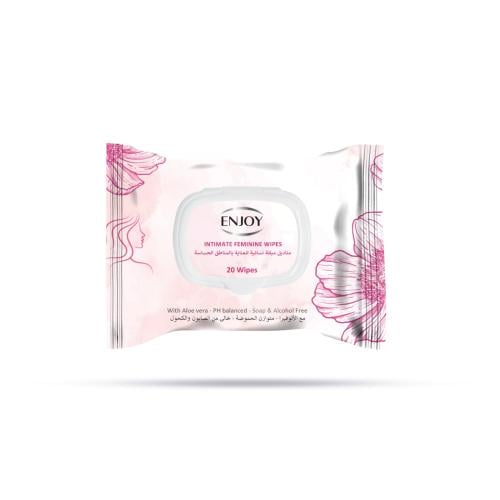 Enjoy Feminine Wipes For Intimate Care - 20 pcs