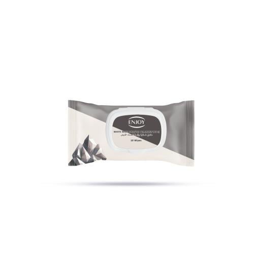 Enjoy White Musk Scented Feminine Wipes - 10 pcs