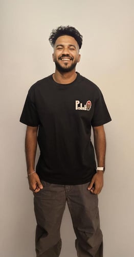 تيشيرت رجالي بأكمام قصيرة