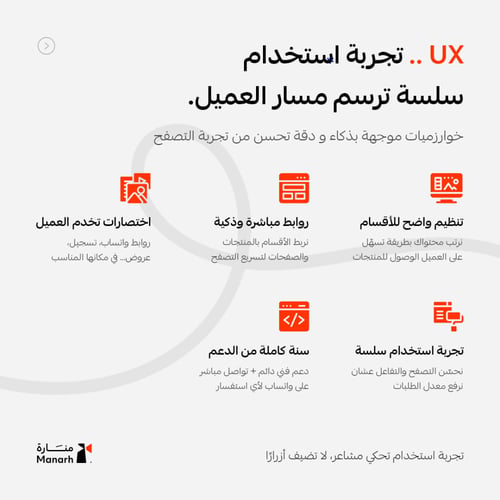 باقة تصميم واجهة المتجر UX/UI