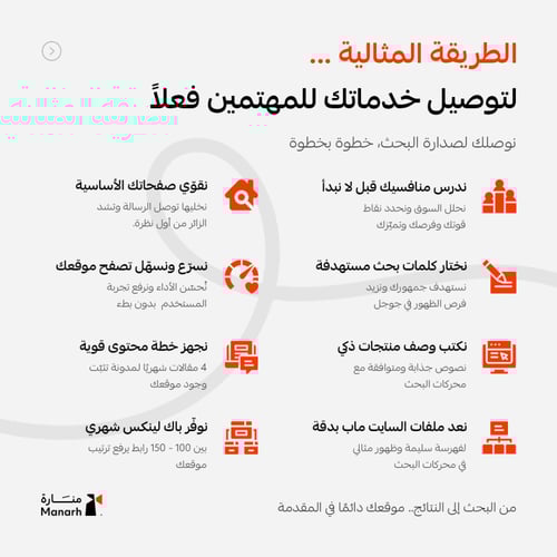 خدمة تحسين محركات البحث (SEO) – رفع ترتيب متجرك ال...