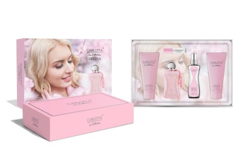 بكج عطر DELINA نسائي مع لوشن جسم و معطر جسم