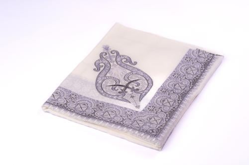 شال الهدار بنقش السيفين والنخلة (سوبر ترمة VIP) LK...