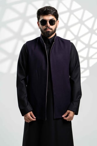 سديري جوخ دبل فيس بيجxموف غامق