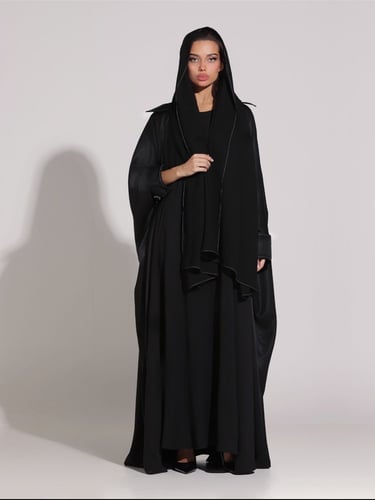 بشت عباية من الحرير الياباني (R)