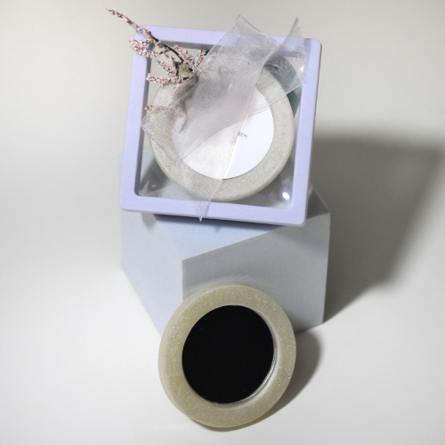 مراية ريزين يدوية فاخرة للمناسبات