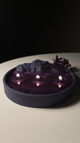 rose candle