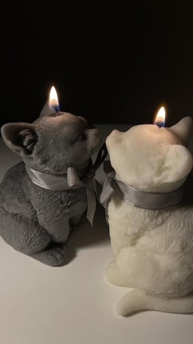 Meow Candle