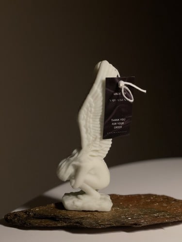 angel girl candle