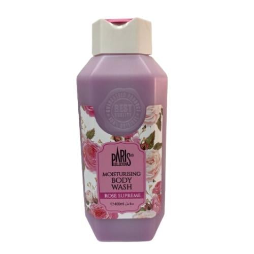باريس كوليكشن غسول الجسم شاور جل بالورد 400 مل