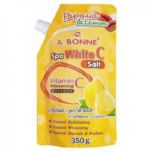 مقشر وايت سبا بفيتامين C والببايا 350 جم من ABonne