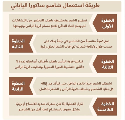 شامبو ساكورا الياباني الأصلي