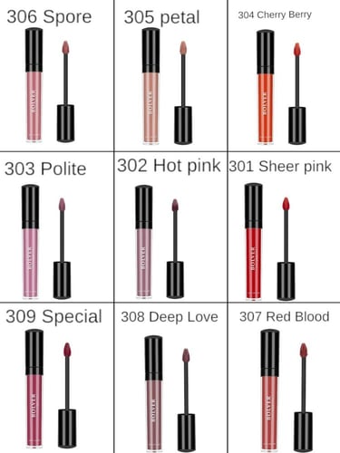 بلوفير احمر شفاة سائل متعدد الخيارات