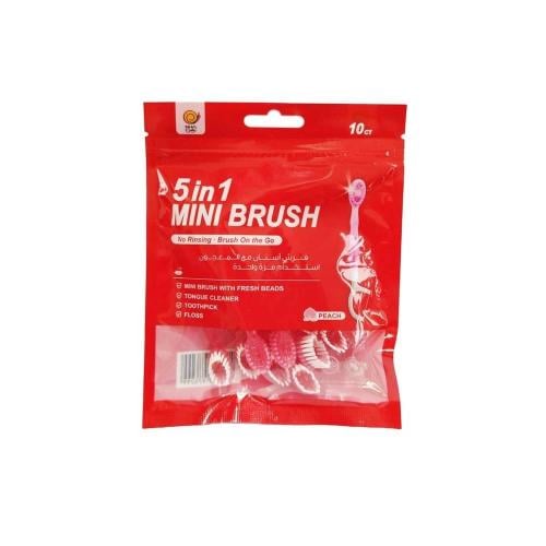 سنايل فرش اسنان مع المعجون استخدام مرة واحدة بنكهة...