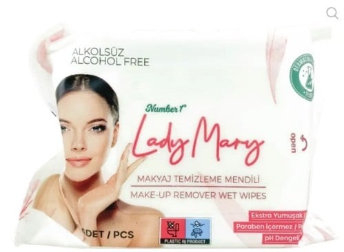 مناديل مبللة لإزالة المكياج من ليدي ماري