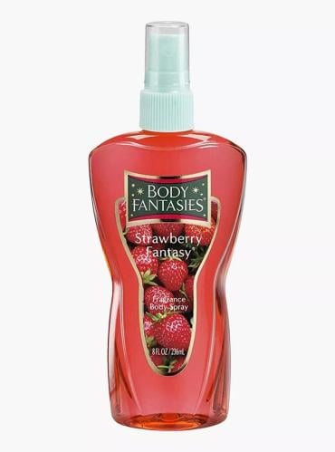 بخاخ معطر للجسم برائحة الفراولة من بودي فانتاسي -...