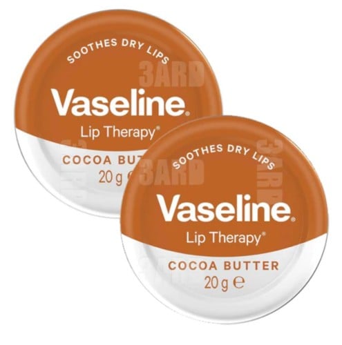 فازلين مرطب الشفاه بتروليم جيلي بزبدة الكاكاو 20جر...