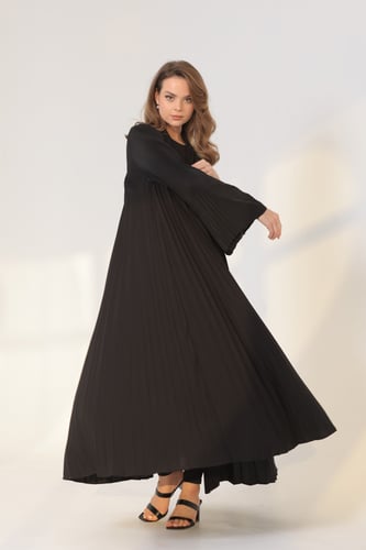 عباية دبل كلوش الوان امواج تكسيرات