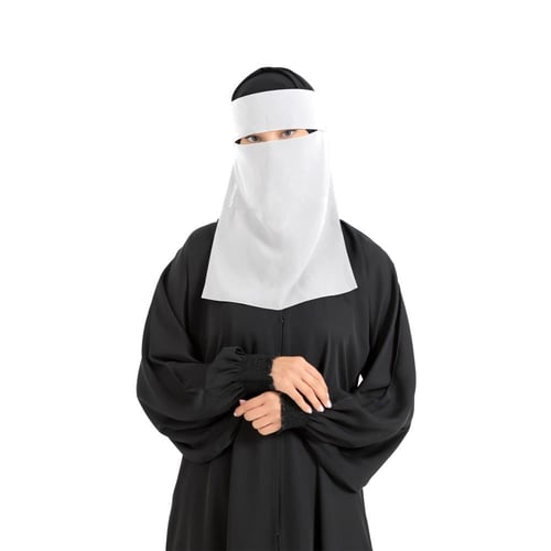 نقاب إسلامي ياباني ماركة بدون اسم - غطاء نصف العين...