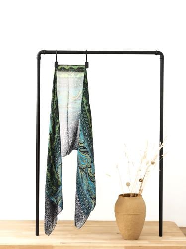 طرحة شيفون فاخرة خفيفة الوزن ماركة بدون اسم – لفّة...