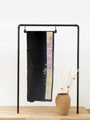 طرحة ماركة "بدون اسم" ياباني أصلي، بتطريز ملون مرص...