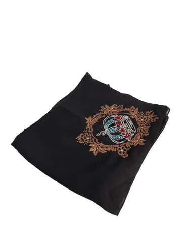 طرحة ماركة بدون اسم - قماش ياباني فاخر بتطريز "الت...