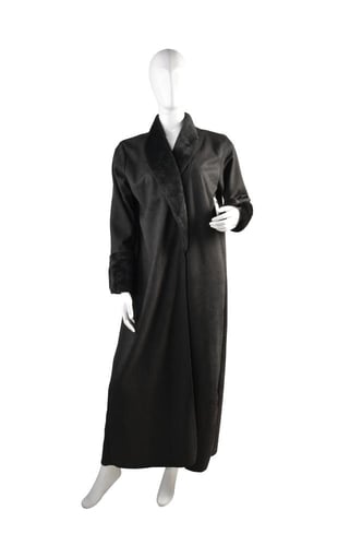 عباية بدوون اسم الشتوية الفاخرة بياقة وأكمام فرو ص...