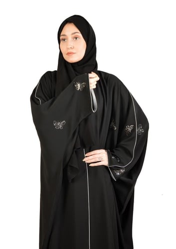 عباية فراشة كريستال