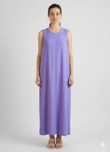 فستان داخلي (Inner) مضلع بلمسة مخملية – أساس أناقت...