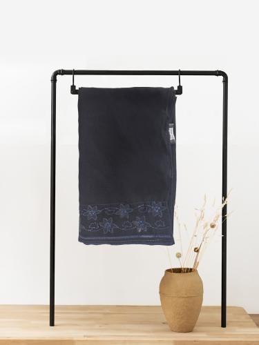 طرحة "رونق الياسمين" – قماش ياباني بتطريز ملكي