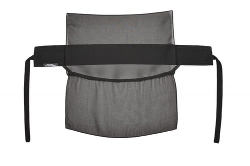 نقاب طبقتين شفاف - قماش ماركة بدون اسم