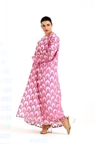 عباية ملون ملكي