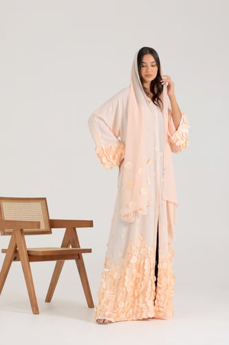 عباية ملون فاشن