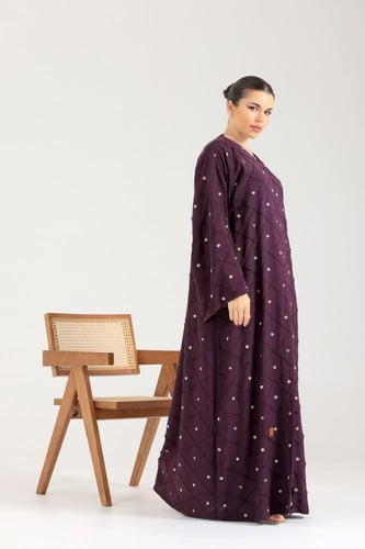 عباية ملون فاشن