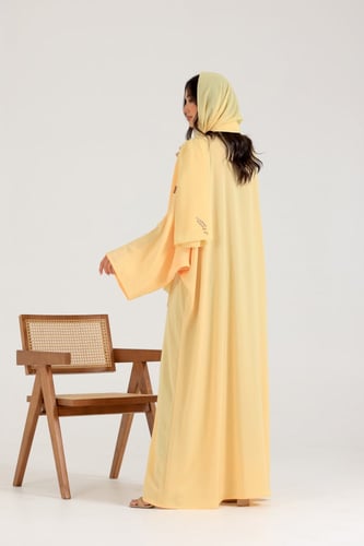 عباية ملون فاشن